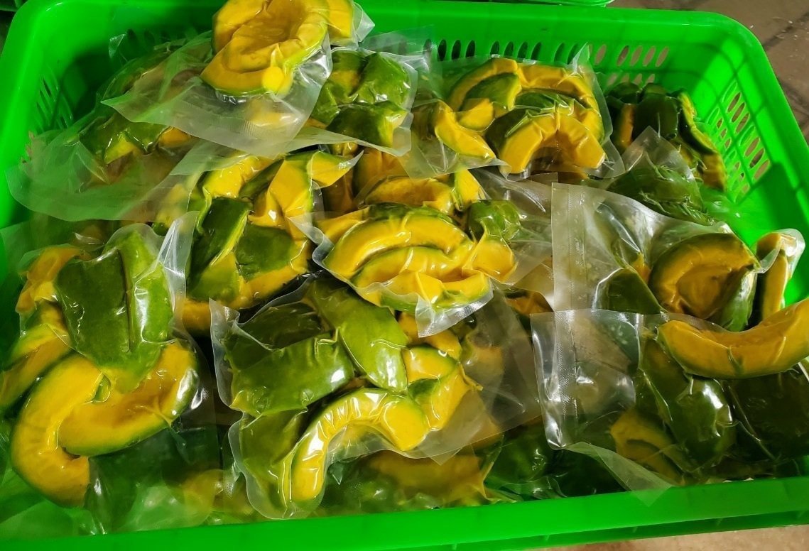 bơ cấp đông