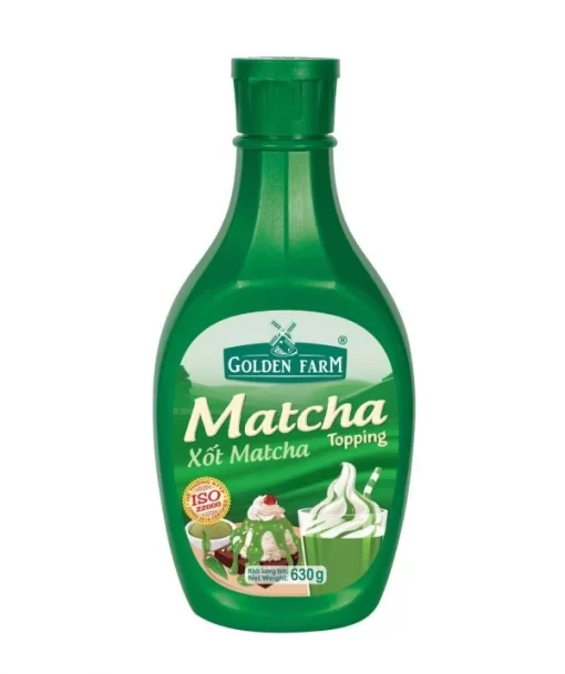 Sot Matcha Golden Farm 630ml Banh Mien Trung Xuan Ha Food