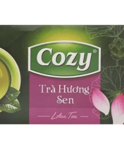 Tra Cozy tui loc huong Sen Banh Mien Trung Xuan Ha Food